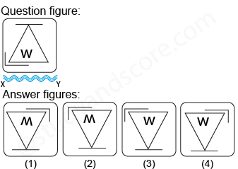 Non verbal reasoning, water images practice questions with detailed solutions, water images question and answers with explanations, Non-verbal series, water images tips and tricks, practice tests for competitive exams, Free water images practice questions